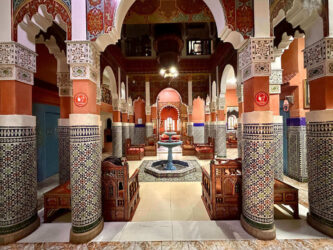 Morocco, Marrakech - Hotel Moroccan House