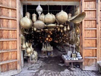 Morocco, Marrakech - Souk Semmarine