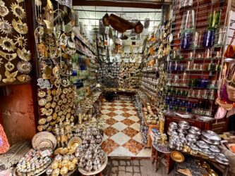 Morocco, Marrakech - Souk Semmarine