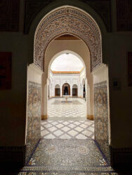 Morocco, Marrakech - Bahia Palace