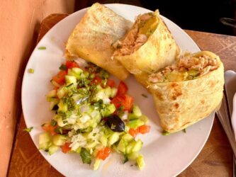 Morocco, Marrakech - Chicken wrap