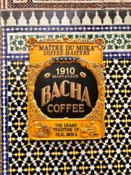 Morocco, Marrakech - Bacha Coffee