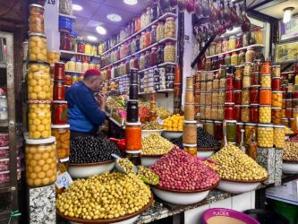 Morocco, Marrakech - Souk Semmarine