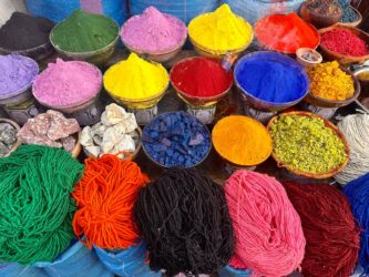 Morocco, Marrakech - Souk Semmarine