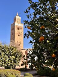 Morocco, Marrakech - Tower of the Koutoubia Mosque