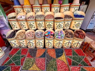 Morocco, Marrakech - Souk Semmarine