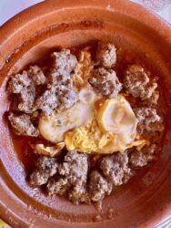 Morocco, Marrakech - Kofta tagine