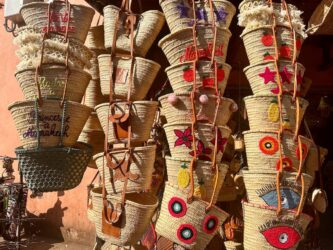Morocco, Marrakech - Souk Semmarine