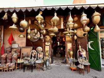 Morocco, Marrakech - Souk Semmarine