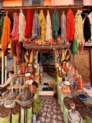 Morocco, Marrakech - Souk Semmarine