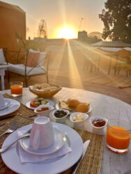 Morocco, Marrakech - Breakfast at Hotel & Spa Dar Baraka & Karam