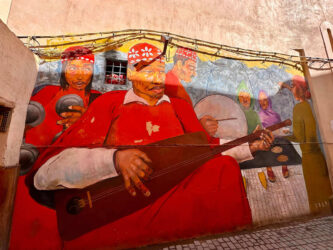 Morocco, Marrakech - Street art