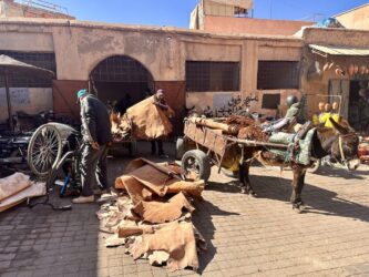 Morocco, Marrakech - Souk Semmarine