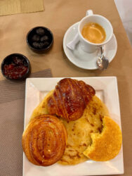Morocco, Casablanca - Typical breakfast