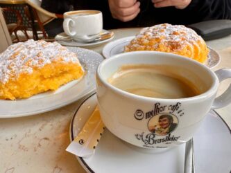 Portugal, Lisbon - Brasileira breakfast