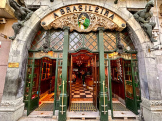 Portugal, Lisbon - A Brasileira coffee shop