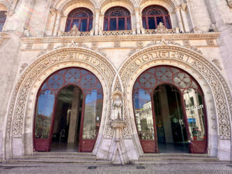 Portugal, Lisbon - Lisboa Rossio train station