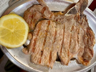 Portugal, Lisbon - Pork chop