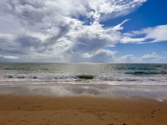 Portugal, Burgau - The beach