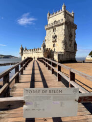 Portugal, Lisbon - The Belém Tower, a UNESCO World Heritage Site