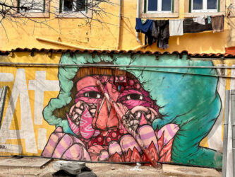 Portugal, Lisbon - Street art in LxFactory