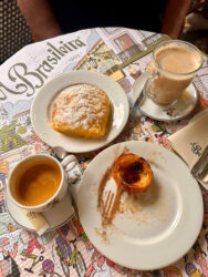 Portugal, Lisbon - Brasileira breakfast
