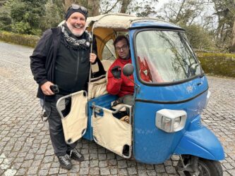 Portugal, Sintra - Tuk tuk ride