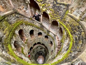 Portugal, Sintra - Initiation Well at Quinta da Regaleira