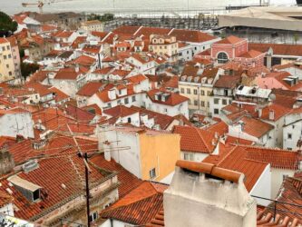 Portugal, Lisbon - Rooftops