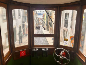 Portugal, Lisbon - The Elevador da Glória