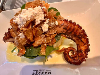 Portugal, Lisbon - Octopus from Time out Market