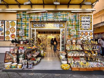 Italy, Sorrento - Shops