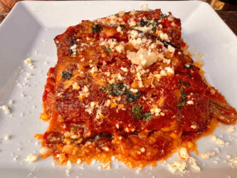 Italy, Sorrento - Parmigiana di melanzane