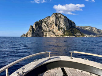 Italy, Capri - On the boat