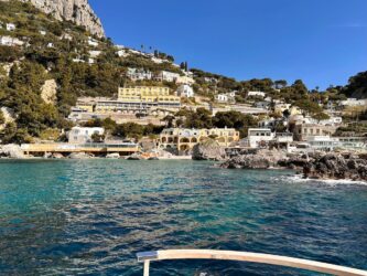 Italy, Capri - On the boat