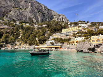 Italy, Capri - Small marina