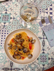 Italy, Amalfi - Seafood pasta