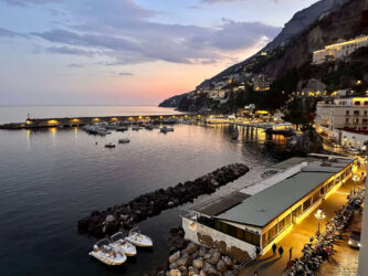 Italy, Amalfi - Sunset