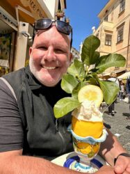 Italy, Amalfi - Lemon sorbet