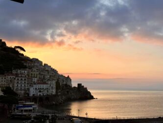 Italy, Amalfi - Sunset