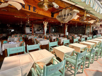 Italy, Positano - Chez Black restaurant
