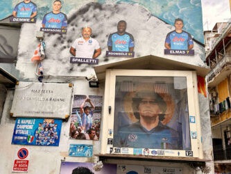 Italy, Naples - Diego Maradona