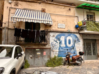 Italy, Naples - Diego Maradona