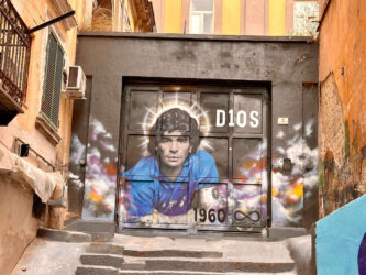 Italy, Naples - Diego Maradona