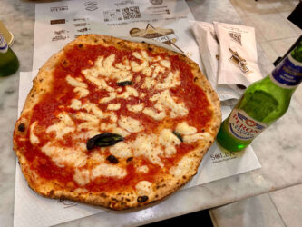 Italy, Naples - Pizza at L'Antica Pizzeria Da Michele