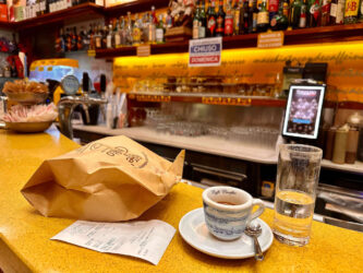 Italy, Naples - Italian breakfast