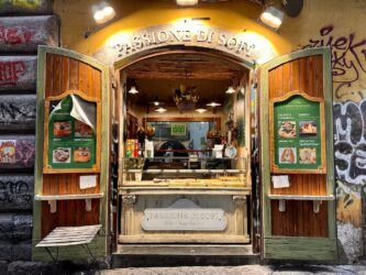Italy, Naples - Old shop