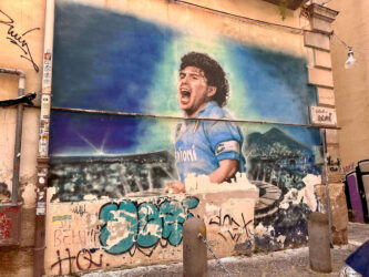 Italy, Naples - Diego Maradona
