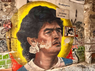 Italy, Naples - Diego Maradona