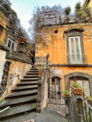 Italy, Naples - Palazzo in the historic center (Centro Storico)